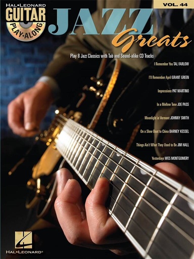 [256988] Jazz Greats - Guitar Playalong Vol. 44