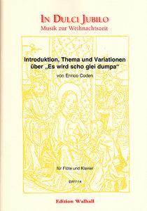 [325231] Introduktion, Thema und Variationen über "Es wird scho glei dumpa"