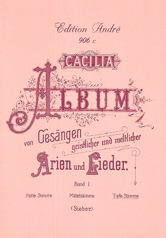 [226392] Cäcilia Album Band 1 tief