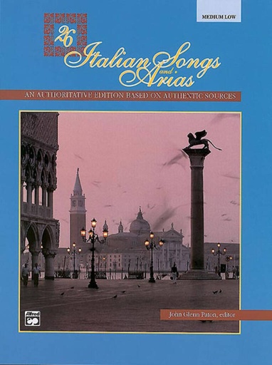 [129239] 26 Italian Songs & Arias Medium Low