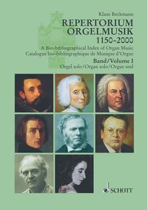 [28497] Repertorium Orgelmusik 1150 - 2000 Band/Volume I Orgel solo/Organ solo/Orgue seul