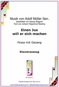 [191358] Einen Jux will er sich machen (Klavierauszug mit 4 Liedern)