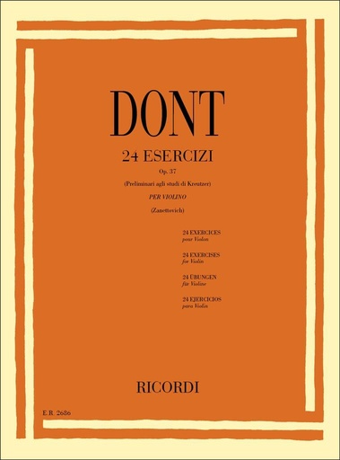 [51323] 24 Esercizi op. 37