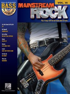 [238128] Mainstream Rock - Bass Play-Along Vol. 15