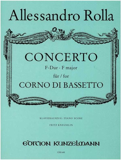 [77194] Konzert für Bassetthorn und Orchester F-Dur