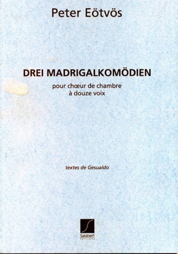 [134297] 3 Madrigalkomödien
