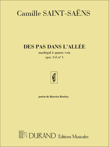 [134302] Des pas dans l'allee, op. 141/1