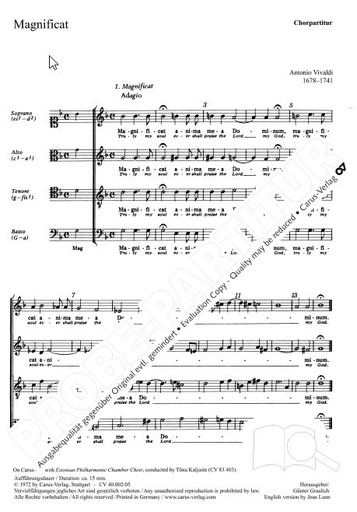 [157812] Magnificat, RV 610