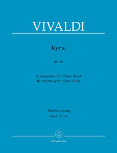 [255810] Kyrie, RV 587 - Bearbeitung für SSAA