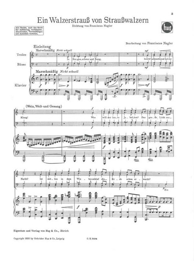 [191809] Ein Walzerstrauß von Straußwalzern