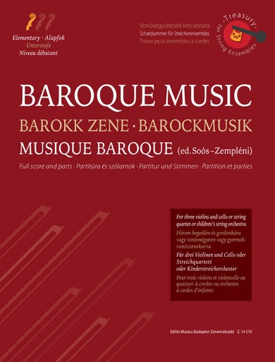 [208869] Barockmusik für Kinderstreichorchester