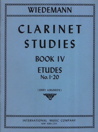 [20907] Clarinet studies