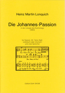 [93446] Die Johannespassion in der Liturgie des Karfreitags ( 1993 )