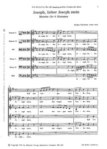[93462] Joseph, lieber Joseph mein