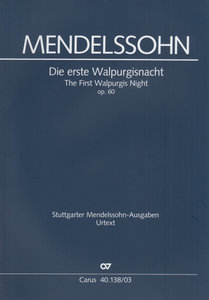 [318026] Die erste Walpurgisnacht, op. 60 / MWV D 3