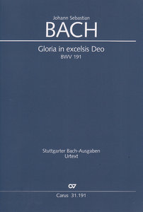 [278765] Gloria in excelsis Deo, BWV 191