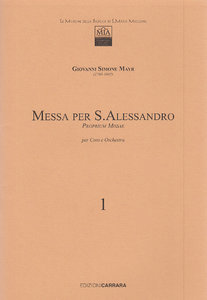 [278796] Messa per S. Alessandro - Proprium Missae, Vol. 1
