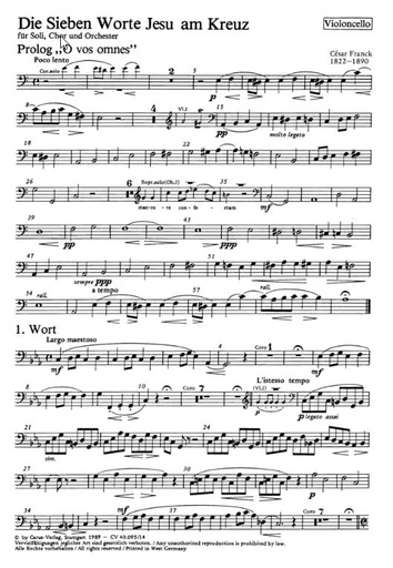 [167774] Die sieben Worte Jesu am Kreuz