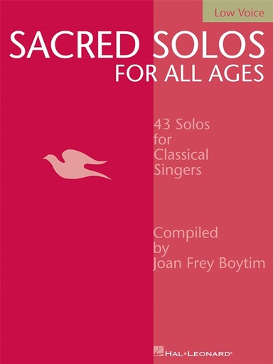 [212566] Sacred Solos for all ages - Low Voice