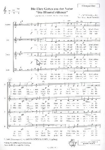 [254944] Die Ehre Gottes aus der Natur, op. 48/4, Ausgabe A