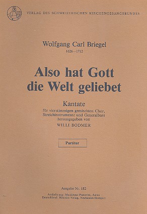 [122939] Also hat Gott die Welt geliebet