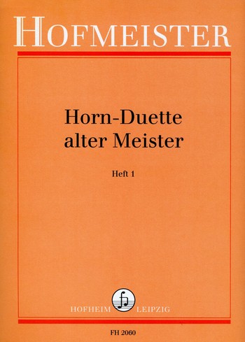 [77407] Horn Duette alter Meister Band 1