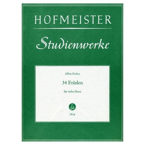 [77408] 34 Etüden für tiefes Horn