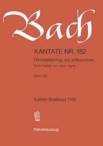 [144299] Himmelskönig sei willkommen, BWV 182