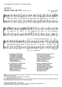 [162318] Vier Weihnachtslieder für Männerchor