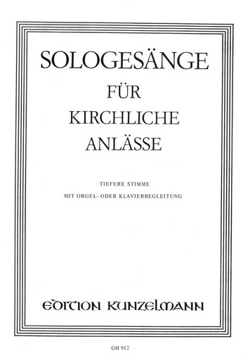 [78796] Sologesänge für kirchliche Anlässe