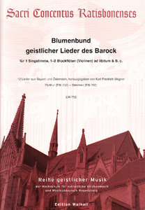 [275971] Blumenbund geistlicher Lieder des Barock : Erstes Dutzend