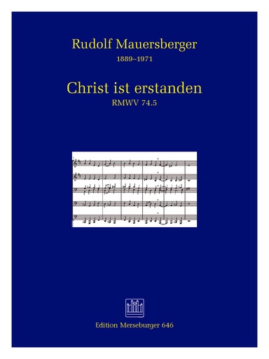 [331331] Christ ist erstanden RMWV 74.5