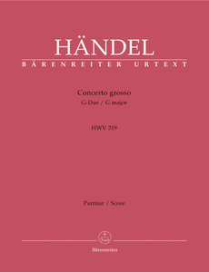 [72144] Concerto Grosso G-Dur op. 6 / 1 HWV 319