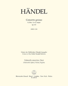[72156] Concerto grosso G-Dur op. 6/1 HWV 319