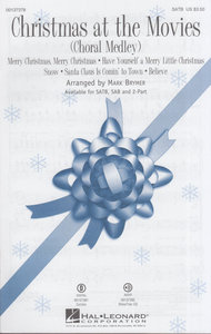 [301048] Christmas at the Movies - Choral Medley
