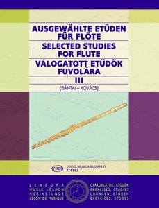 [16179] Ausgewählte Etüden für Flöte Band 3