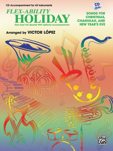 [125299] Flex-Ability Holiday CD - Songs for Christmas, Chanukah and New Years Eve