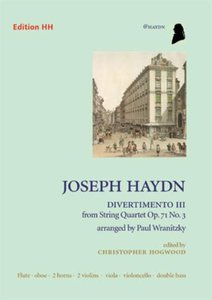 [228158] Divertimento 3 aus dem Streichquartett op. 71/3