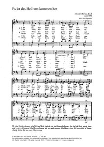 [174931] Es ist das Heil uns kommen her