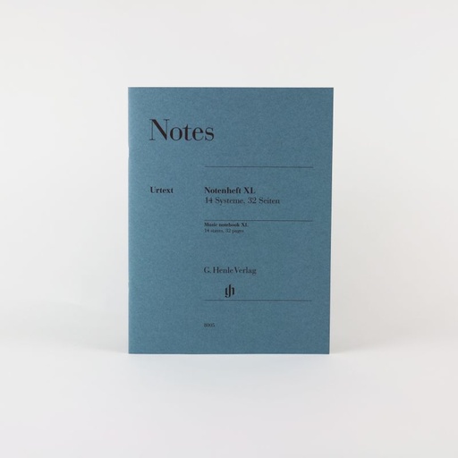 [HN-08005] Notenheft - Skizzenbuch -14 Systeme