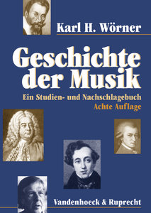 [30671] Geschichte der Musik