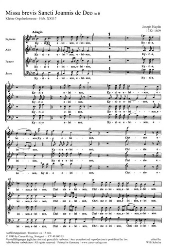 [102757] Kleine Orgelsolomesse, Hob. XXII:7