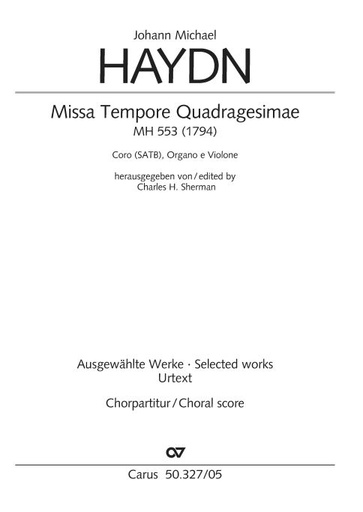 [102868] Missa tempore quadragesimae MH 553 (1794)