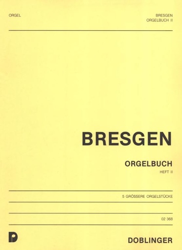 [02-00368] Orgelbuch II