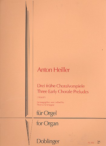 [02-00416] Drei frühe Choralvorspiele