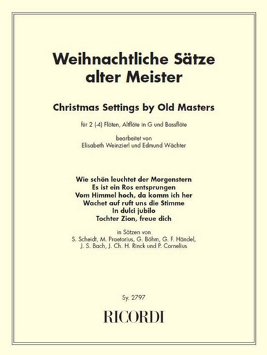 [253492] Weihnachtliche Sätze alter Meister