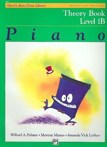 [162951] Alfred's Basic Piano Library 1B Theory Book