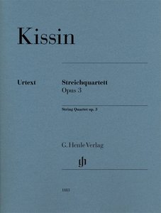 [HN-01183] Streichquartett op. 3