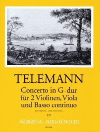 [202843] Concert G-Dur TWV 43:G8