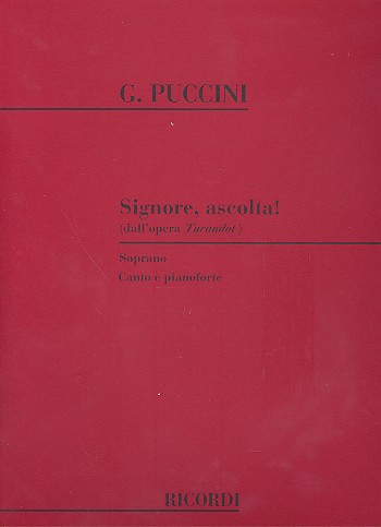 [73719] Signore Ascolta (aus Turandot)